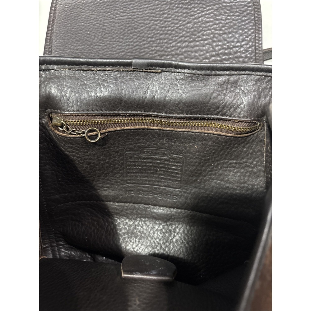 Coach Vintage Berkeley Convertible Backpack Ruff Out Suede Mahogany Brown 9016 - Picture 5 of 7